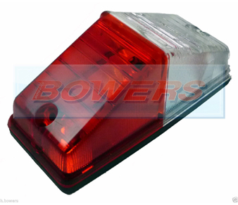 Vignal 181000 FE81 Red/Clear Marker Light